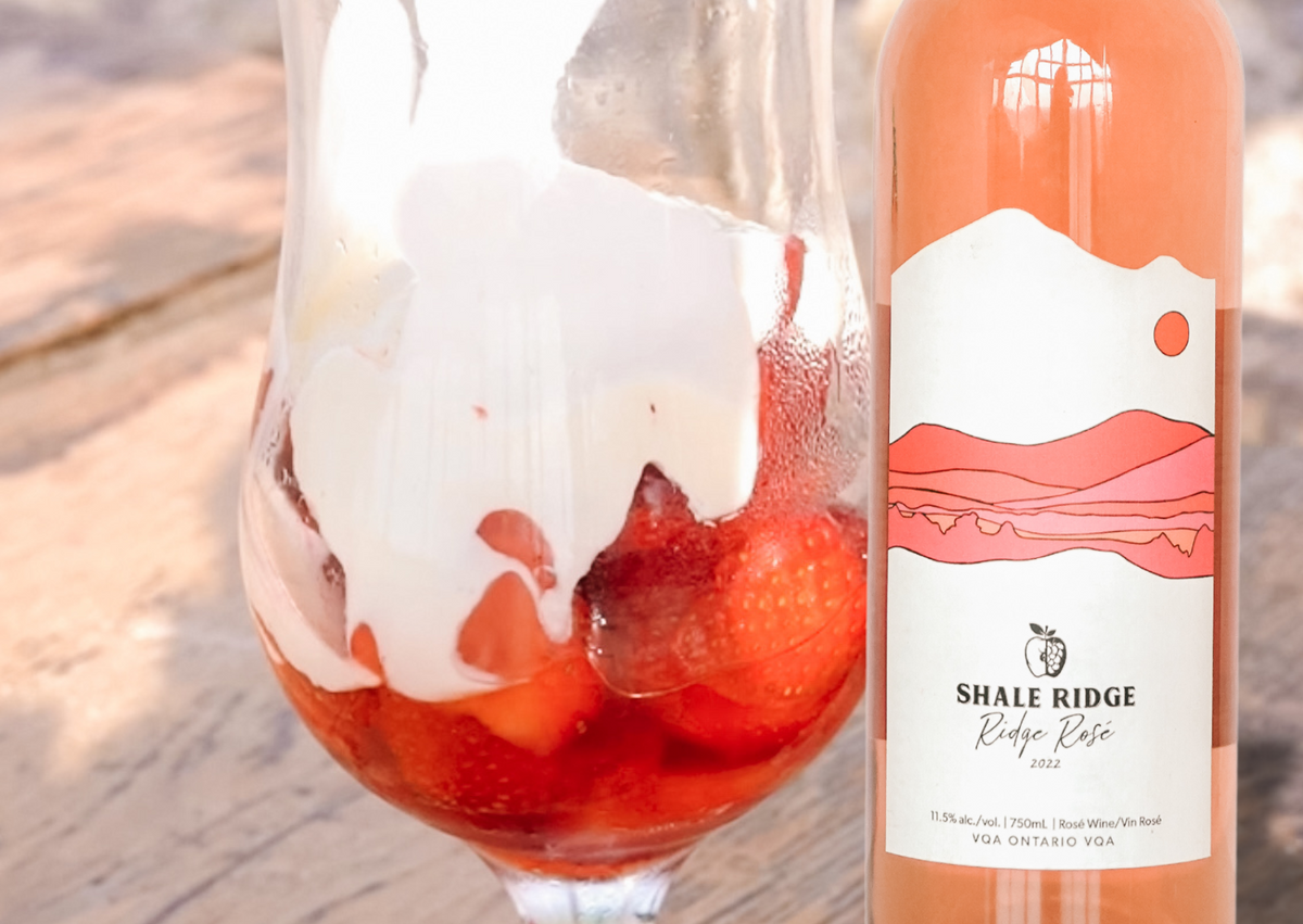 Ridge Rosé Strawberry Sundae