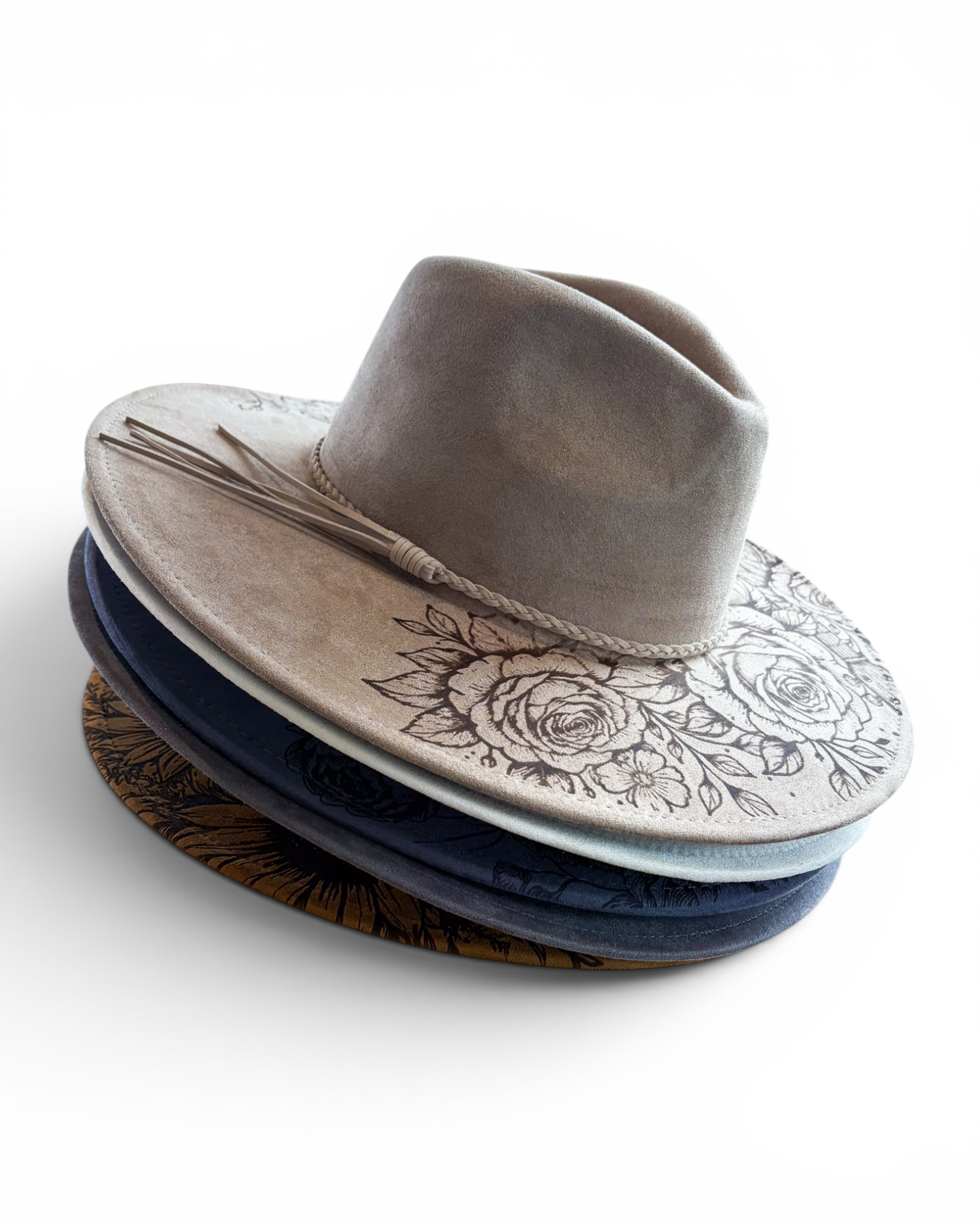 Laser & Hand-Burned Hat