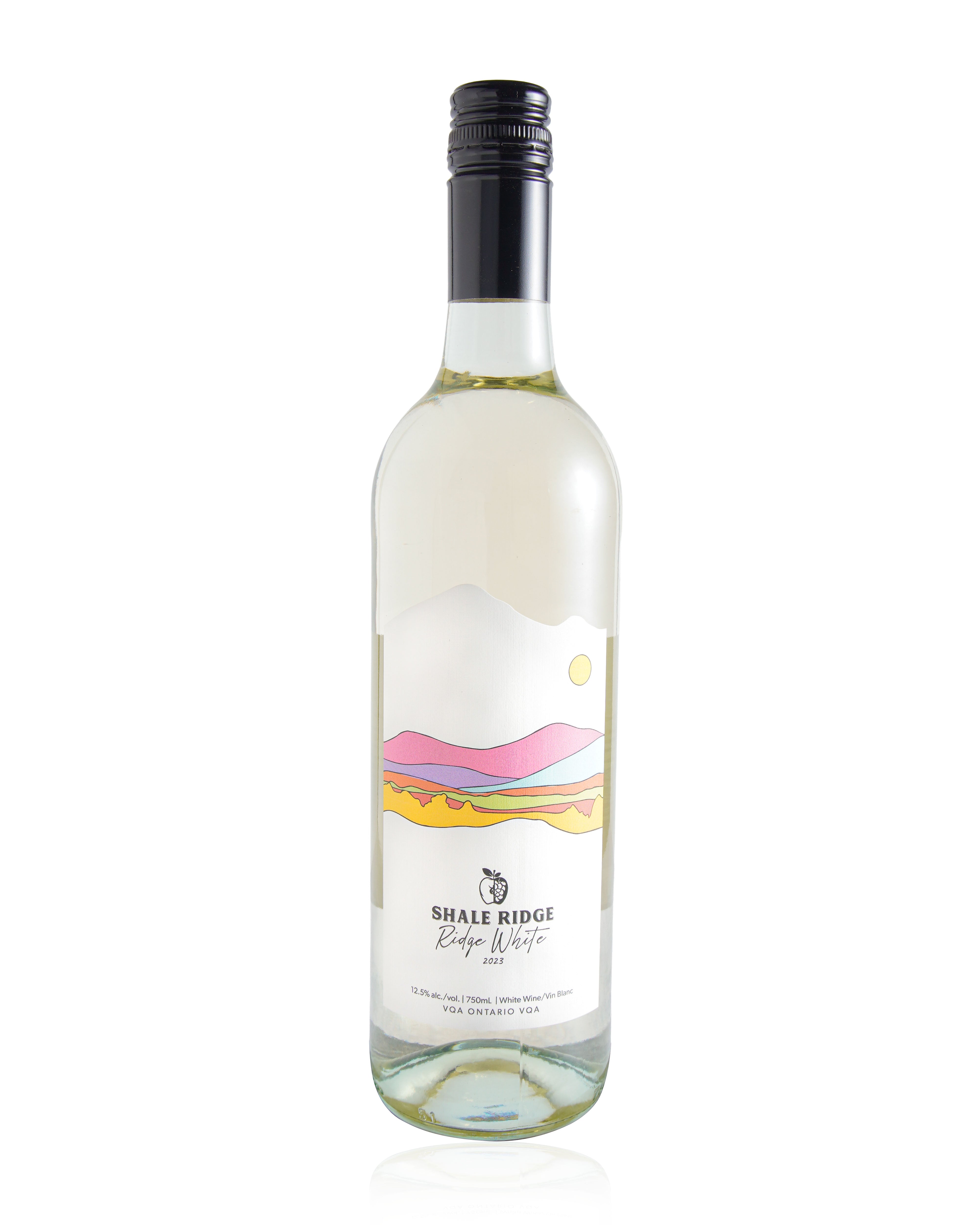 A single bottle of SR Ride White