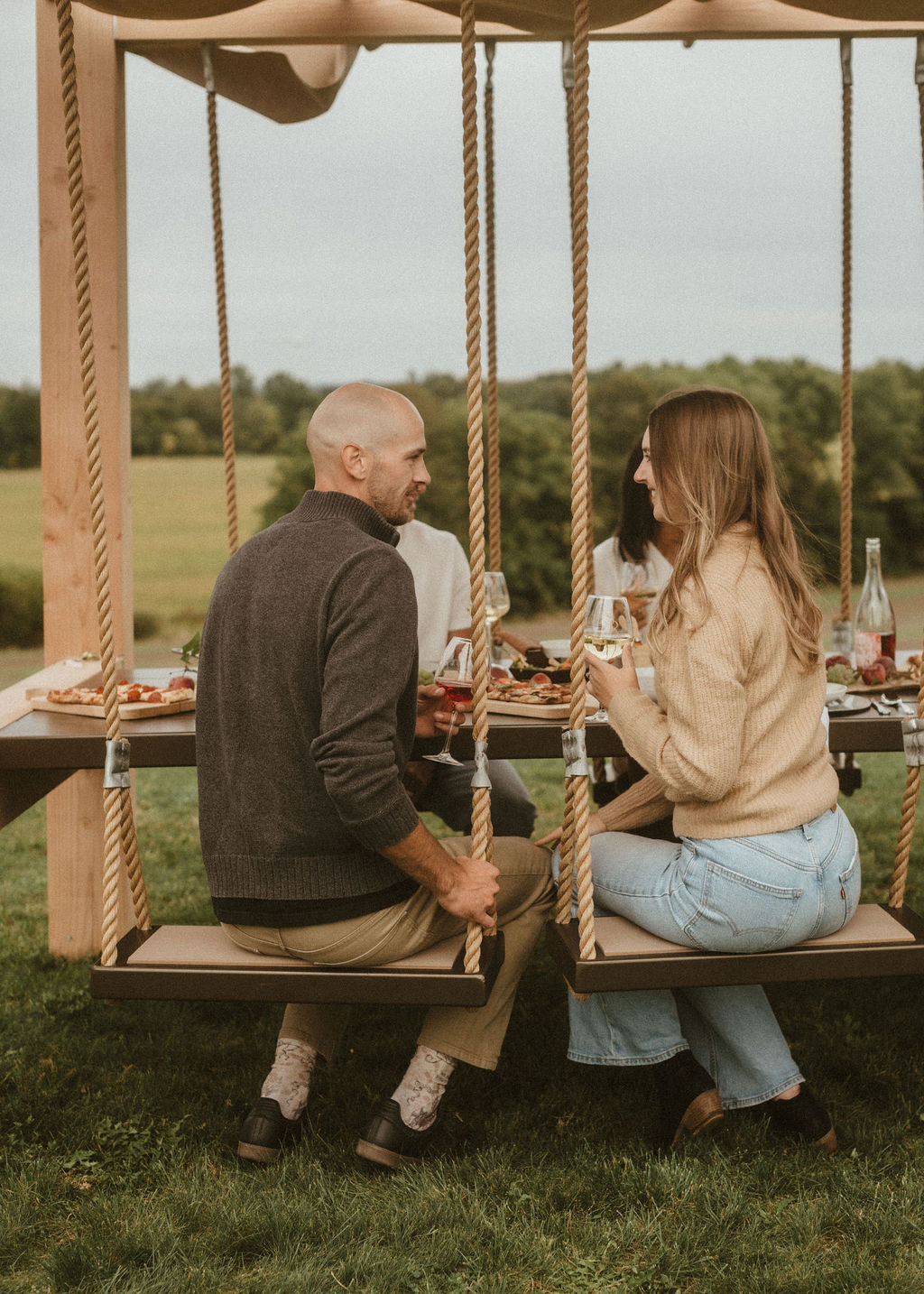 Custom-Built Swing Table