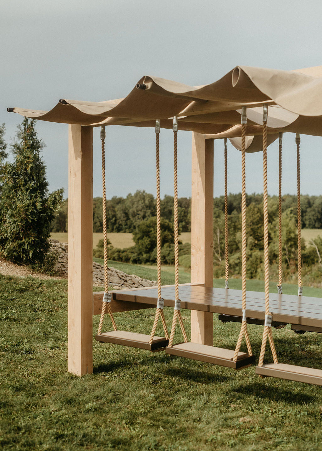 Custom-Built Swing Table