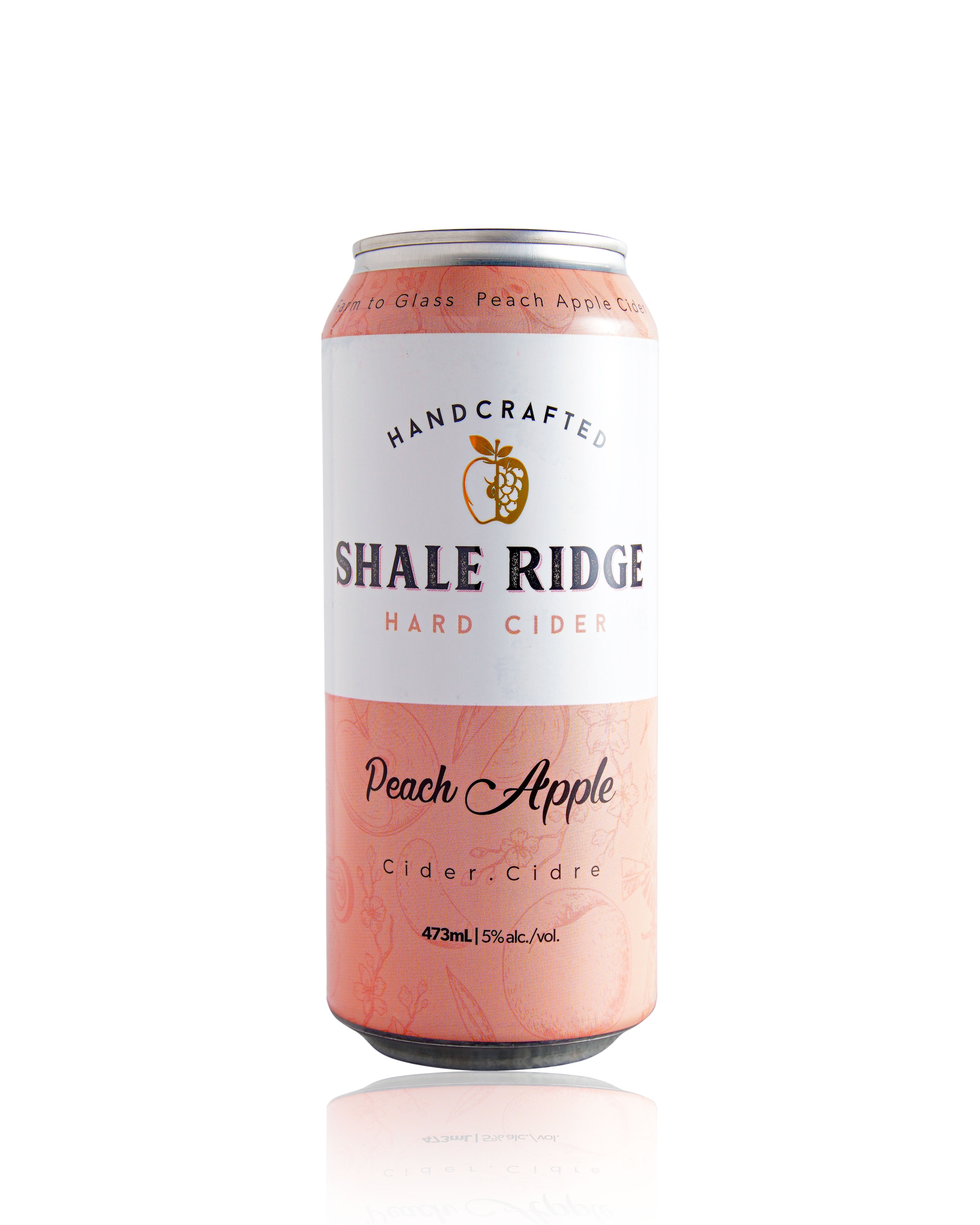 Single can of Peach Apple